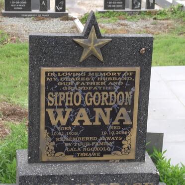 WANA Sipho Gordon 1938-2006