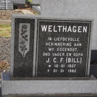 WELTHAGEN J.C.F. 1927-1982