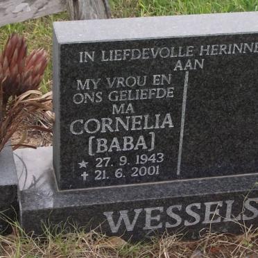 WESSELS Cornelia 1943-2001