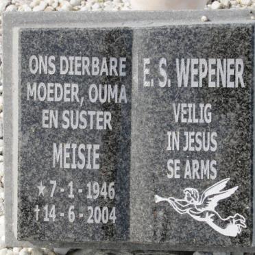 WEPENER Emmerentia Sylvia 1946-2004