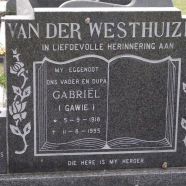 WESTHUIZEN Gabriel, van der 1918-1995