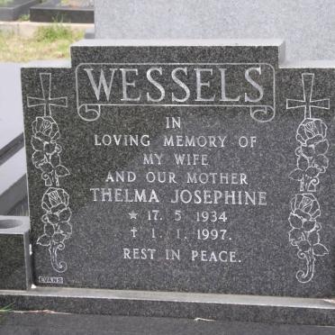 WESSELS Thelma Josephine 1934-1997