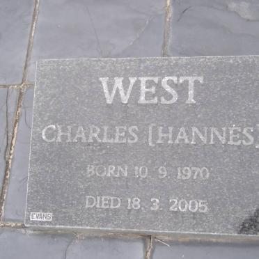 WEST Charles 1970-2005