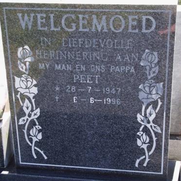 WELGEMOED Petrus Johannes 1947-1996
