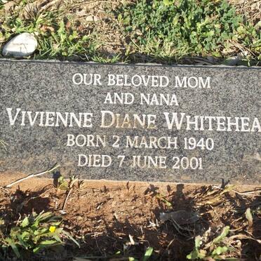 WHITEHEAD Vivienne Diane 1940-2001