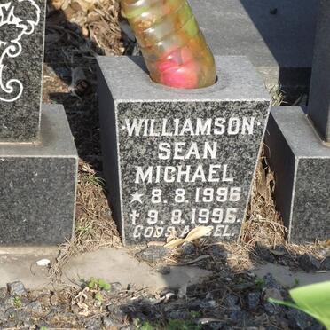 WILLIAMSON Sean Michael 1996-1996