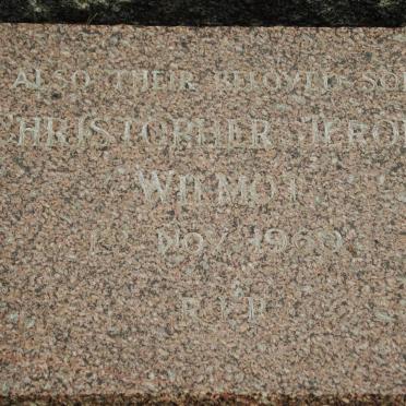 WILMOT Christopher Jerome -1960