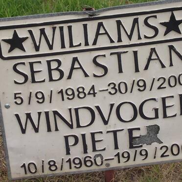 WILLIAMS Sebastian 1984-2002 :: WINDVOGEL Pieter 1960-2002