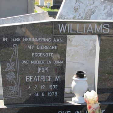 WILLIAMS Beatrice M. 1932-1979