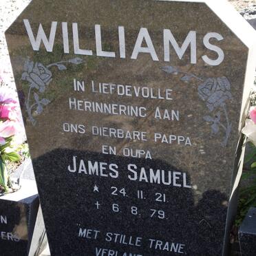WILLIAMS James Samuel 1921-1979