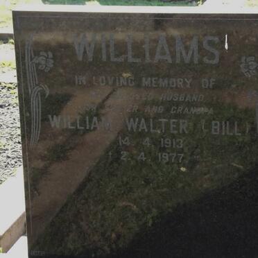WILLIAMS William Walter 1913-1977