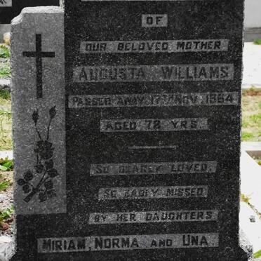 WILLIAMS Augusta -1964