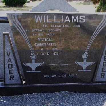 WILLIAMS Michael Christoffel 1909-1975