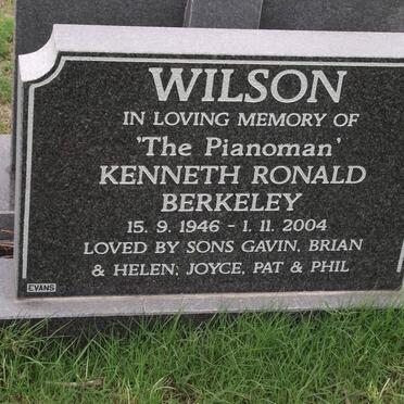 WILSON Kenneth Ronald Berkeley 1946-2004