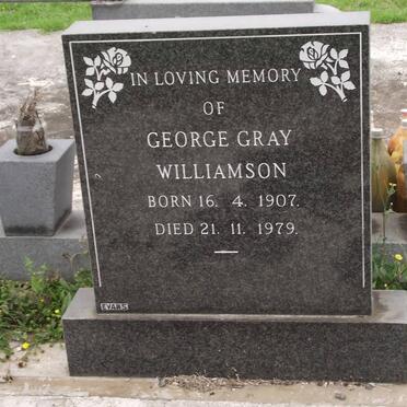 WILLIAMSON George Gray 1907-1979