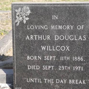 WILLCOX Arthur Douglas 1886-1971
