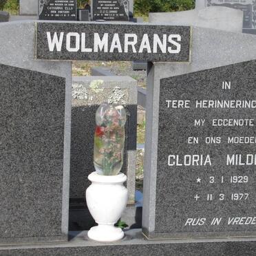 WOLMARANS Gloria Mildred 1929-1977