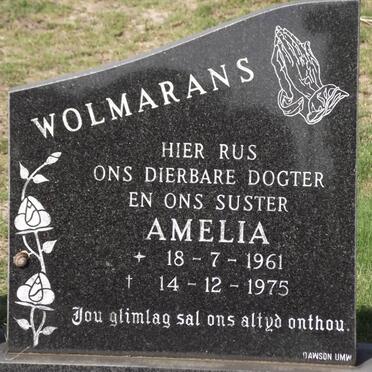 WOLMARANS Amelia 1961-1975