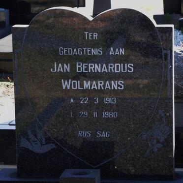 WOLMARANS Jan Bernardus 1913-1980