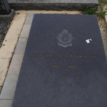 WOLMARANS J.M.A. 1907-1969