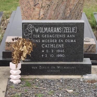 WOLMARANS Cathlene nee ZEELIE 1946-1990