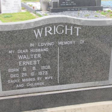 WRIGHT Walter Ernest 1908-1973