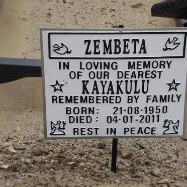 ZEMBETA Kayakulu 1950-2011