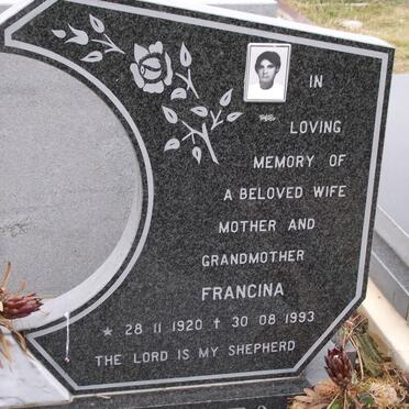 ZEMBETA Francina 1920-1993