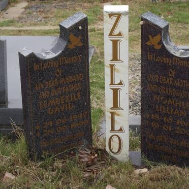 ZILILO Tembekile David 1947-1999 &amp; Nomhle Lillian 1947-2002