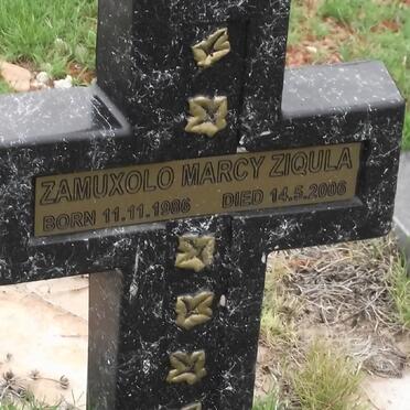 ZIQULA Zamuxolo Marcy 1986-2006