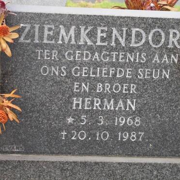 ZIEMKENDORF Herman 1968-1987