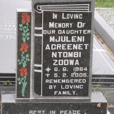 ZODWA Mjuleni Agreenet Ntombi 1964-2005