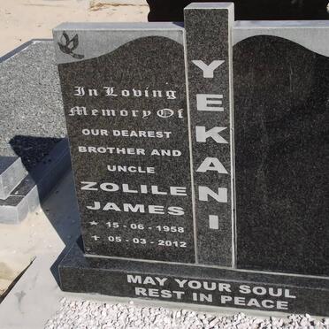 YEKANI Zolile James 1958-2012