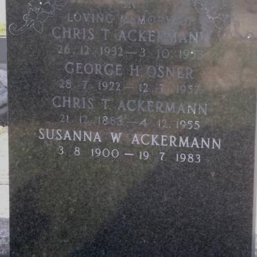 ACKERMANN :: OSNER 