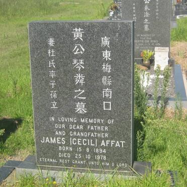AFFAT James 1894-1978