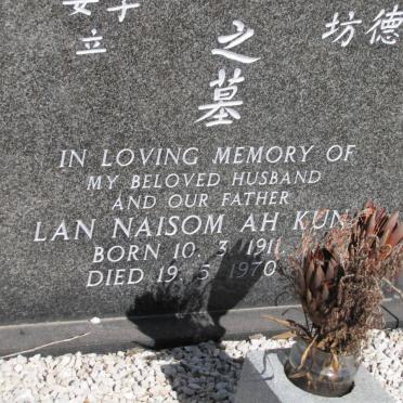 AH KUN Lan Naisom 1911-1970