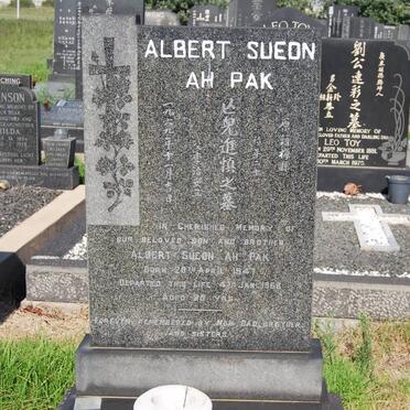 AH PAK Albert Sueon 1947-1968