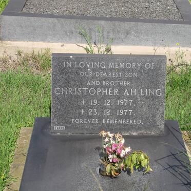 AH LING Christopher 1977-1977