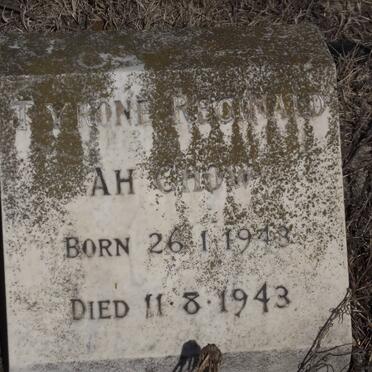 AH CHOW Tyrone Reginald 1943-1943