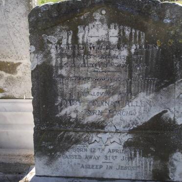 ALLEN Alfred William 1877-1929 &amp; Daisy Hanna PORCH 1881-1942