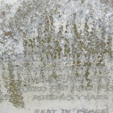 ALLEN George William -1931 