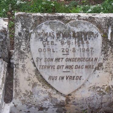 ANTWERP Thomas W., van 1944-1947