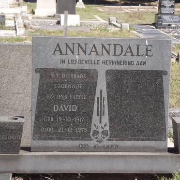 ANNANDALE David 1917-1973