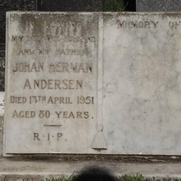ANDERSEN Johan Herman -1951