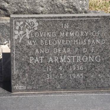ARMSTRONG Pat 1936-1985