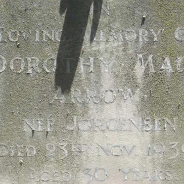 ARROW Dorothy Maud nee JORGENSEN -1939