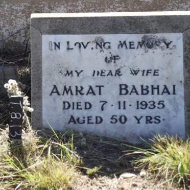BABHAI Amrat -1935
