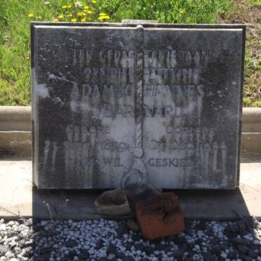 BARNARD Adam Johannes 1879-1966