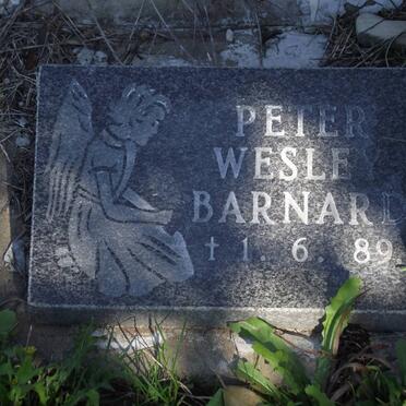 BARNARD Peter Wesley -1989