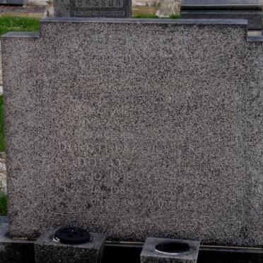 BEKKER Johannes Stephanus 1892-1955 &amp; Dorothia D. 1898-1989